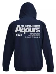 [중고] 아우터웨어 (캐릭터) Aqours 라이트 파커 네이비 L 사이즈 [러브라이브! 선샤인!!]