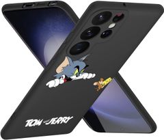 全面保護 軽量 可愛い 薄型 キャラクター 衝撃吸収 PC素材 トムとジェリー マット質感 ケース 衝撃吸収 携帯カバー A53 (Galaxy Galaxy A53)