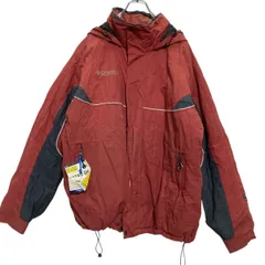 Columbia ジップアップ ナイロン マウンテンジャケット XL テラコッタオレンジ コロンビア アウトドア 古着卸 アメリカ仕入 a612-6186