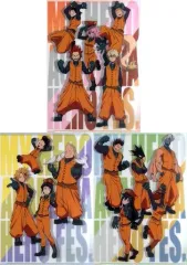 【中古】クリアファイル 集合 A4クリアファイル3枚セットB 「僕のヒーローアカデミア HERO FES.」 