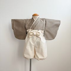 【完成品特別価格】ベビー袴　ハンドメイド　70-80size