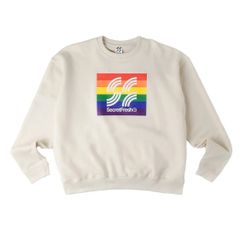 【新品・未使用】SECRET FRESH CREWNECK SWEAT (Love for All) NATURAL