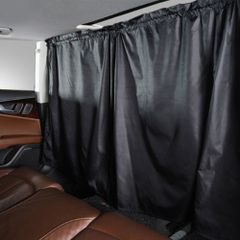 遮光 カーテン 車 カー 用品 車中泊 フック トラック サンシェード 間 仕切り 目隠し 車用 黒 車内 自動車 窓 70cm×80cm