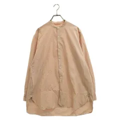 KAPTAIN SUNSHINE (キャプテンサンシャイン) BAND COLLOR SHIRT ストライプ バンドカラーシャツ 38 ピンク KS9FSH06のサムネイル