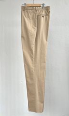 【新品】HERILL（ヘリル）Egyptian cotton Chino Tack PT 22-030-HL-8000-1 Beige / size 1