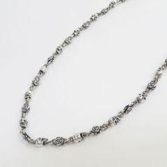 Justin Davis ジャスティンデイビス ROSE DIVINE チェーン いぶし シルバー925 ※中古