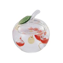 茶谷産業(Chatani) Fun Science(ファンサイエンス) ガラスフロート温度計 りんご 333-218 0
