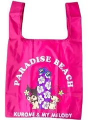クロミ＆マイメロディ エコバッグ ビーチバケーション 日焼けキティ