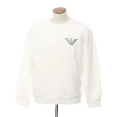 【中古】エンポリオ アルマーニ EMPORIO ARMANI モダールコットン スウェット ホワイト【サイズM】【メンズ】のサムネイル