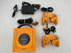 ゲームキューブ 本体　動作品　オレンジ　コントローラー２点