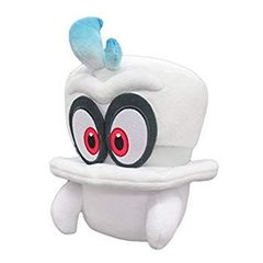 [중고](미사용·미개봉품) 슈퍼 마리오 SUPERMARIO ODYSSEY 캐피 봉제인형 높이 20cm 6k88evb