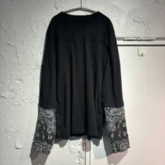 新品 sacai サカイ ロンT 黒 メッセージ 希少4 完売品 2025年最新】sacai メンズ 七分・長袖カットソーの人気アイテム