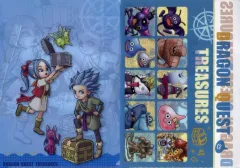 【中古】クリアファイル 集合 A4クリアファイルセット(2種) 「ドラゴンクエスト トレジャーズ 蒼き瞳と大空の羅針盤」