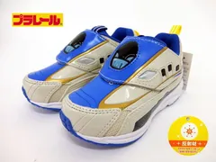PLARAIL プラレール E7系 かがやき 北陸新幹線 マジックテープタイプ シューズ スニーカー 男の子 運動靴 こども靴 キッズシューズ くつ かわいい 誕生日 プレゼント クリスマス 17cm (16129)