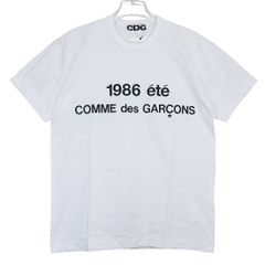 新品 コムデギャルソン CDG スタッフロゴTシャツ 1986ete プリュス 
