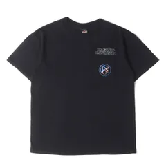 HARLEY-DAVIDSON ハーレーダビッドソン Tシャツ ブラック 黒 サイズ:XL | 90s USA エンブレム ポケット Tシャツ | USA製 HOLOUBEK | トップス カットソー 半袖 | 90年代 ヴィンテージ 古着【メンズ】【中古】