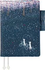 新品 ほぼ日手帳 オリジナル(A6)手帳カバー 久保田寛子/花あかりの音色