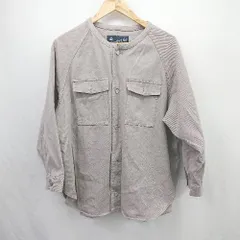 ◇ ⊇ Sonny Label URBAN RESEARCH ノーカラー 長袖 ブルゾン サイズF チャコールグレー系 メンズ E  【1503310002164】