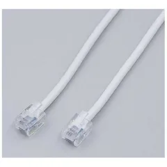 【 新品 未開封 】 ELPA ６極６芯モジュラーケーブル〈３ｍ〉 TEW‐S030 未使用 送料無料のサムネイル