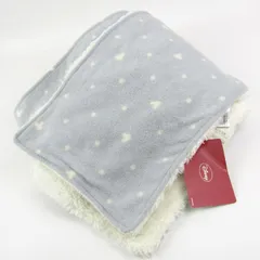 ディズニー マフラー 未使用 ミッキー ドット柄 ブランド 小物 レディース ライトグレー×ホワイト Disney