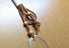 【自然木　木目はっきりA】　ペンダントルーペ  　７種類選択　オリジナル品　老眼　ペンダントルーペ