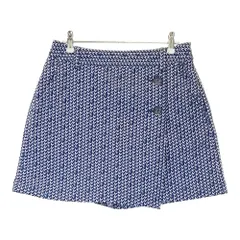 サイズ：M CALLAWAY キャロウェイ  裏起毛キュロットスカート 総柄 ネイビー系 [240101330283]# ゴルフウェア レディース ストスト