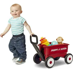 即納箱入り未使用RADIO FLYER ラジオフライヤー #607 マイファースト 2-IN-1 ワゴン MY 1st WAGON おもちゃ箱 ペットカー 子供 おもちゃ 引っ張る 手押し車 玩具 玩具箱 つかまり立ち 公園 誕生日 プレゼント ギフト 贈り物のサムネイル