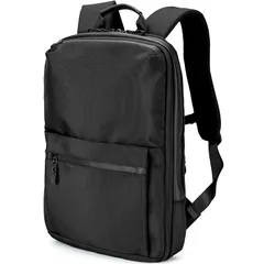 [zepirion] 2倍に拡張できる薄型 ビジネスリュック 防水 カバン バッグ メンズ 鞄 15.6インチ PC 薄い 軽量 A4収納可 バックパック 通勤 大容量 マチ拡張 多機能 ExPack Pro