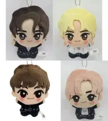 【中古】ぬいぐるみマスコット・ぬいぐるみバッジ 全4種セット NCT 127 Sticker ちびぐるみvol.2 ナムコ限定のサムネイル