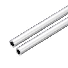 新品 uxcell 6063 アルミニウム丸パイプ パイプチューブ 産業界のDIYプロジェクト用 外径10mm 内径6mm 長さ200mm 2本入り