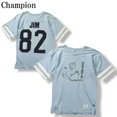 【入手困難】 70s80sヴィンテージ バータグ USA製 チャンピオン Champion USAFA Nightriders フットボール Tシャツ ユニコーン ナンバリング 82 プリント 半袖 M ライトブルー メンズ