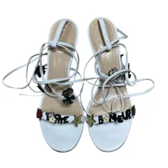 希少 ディオール ミュール サンダル トロッター カデナ 南京錠 23cm 金具