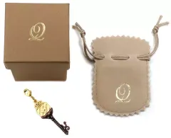 中古】銀製品・指輪・アクセサリー 愛島セシル Q☆UP チョコ鍵チャーム 