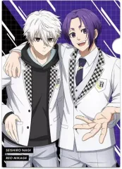 【中古】クリアファイル C.凪誠士郎＆御影玲王 A4クリアファイル 「ブルーロック」