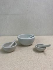 【フォロー割対象商品】乳鉢　大•中•小 3点セット（B）薬研