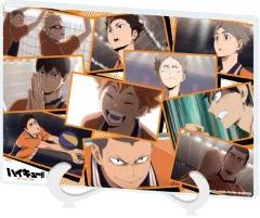 【新品】アクリルスタンド・アクリルパネル [新品] 05.烏野(学校別場面写ver.) アクリルアートボード(A5サイズ) 「ハイキュー!!」