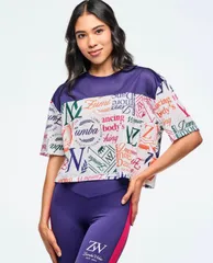 Class of 2001 Mesh Boxy Crop Top ズンバ 正規品 ZUMBAのサムネイル