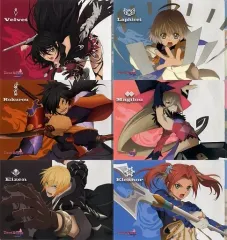 【中古】クリアファイル [単品] 集合 ビジュアルクリアファイル6種セット 「PS4/PS3ソフト テイルズ オブ ベルセリア ファミ通DXパック」 エビテン限定セット同梱特典