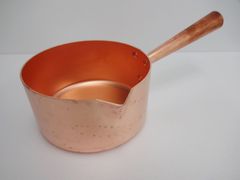銅鍋　片手鍋　18センチ