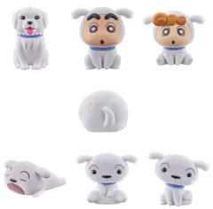 【中古】トレーディングフィギュア 全7種セット 「クレヨンしんちゃん シロがいっぱい フロッキードール」