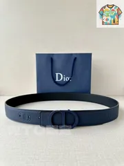 【今日特価】Dior CD Icon レッドマット塗装ベルトバックルセット