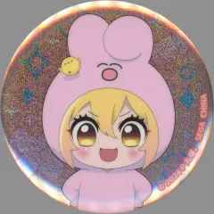 【中古】バッジ・ピンズ うさぎさんの着ぐるみ 缶バッジ 「P丸様。」