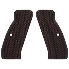 VZ Grips グリップパネル CZ75対応 ダイヤモンド バック  G10 パームスウェル [ ブラックチェリー ]