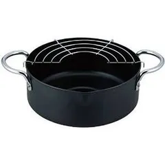 和平フレイズ New揚げづつみ 両手天ぷら鍋 20cm (アミ付) AR-7003 [IH対応]