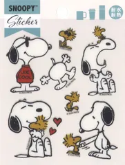 S&Cコーポレーション スヌーピー 耐熱耐水ステッカー ウッドストック PKS295