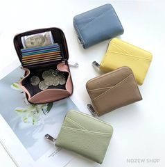 小銭入れ ミニ財布 レディース メンズ カードケース 牛革 二つ折り 大容量 コンパクト おしゃれ コインケース フラグメントケース プレゼント じゃばら式 全７色