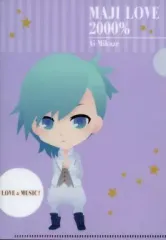 【中古】クリアファイル 10.美風藍 ミニキャラver. 「うたの☆プリンスさまっ♪ マジLOVE2000% ミニクリアファイルコレクション」
