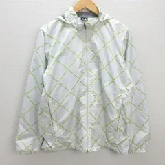 G■アンダーアーマー/UNDER ARMOUR テキストグリッドフードジャケット/MGF4578【LG】白/men's/28【中古】■