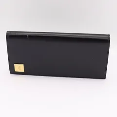 良品 シャネル 長財布 黒 NKG