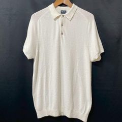 美品 Drumohr パイル ポロシャツ ホワイト 48 イタリア製 三越伊勢丹 美品 Drumohr パイル ポロシャツ ホワイト 48 イタリア製 三越伊勢丹
